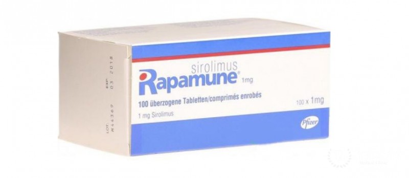 Rapamycin, also called sirolimus (Rapamune®)