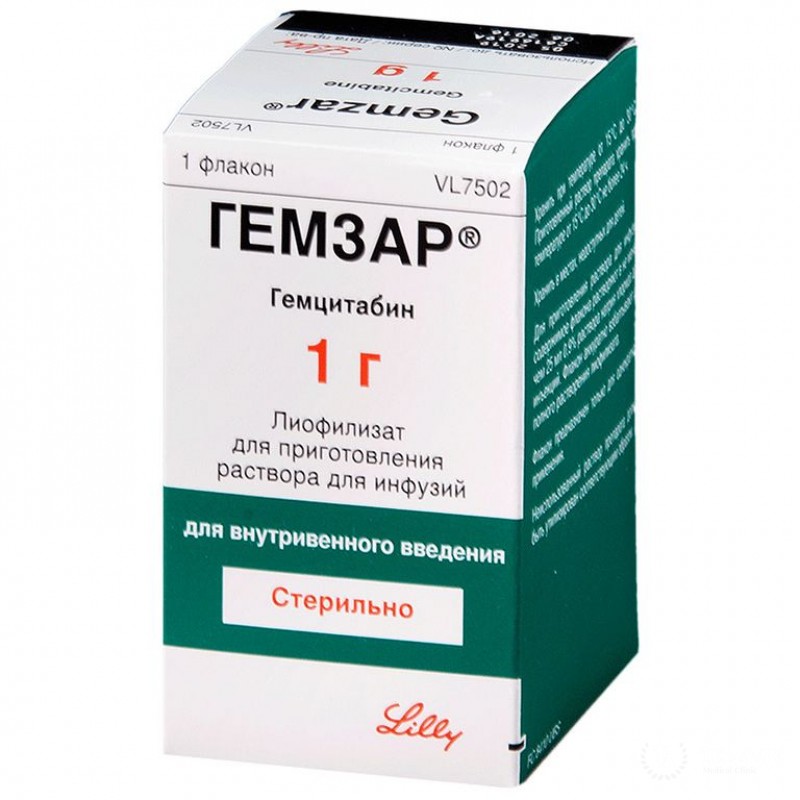 Препараты gemcitabine (Gemzar®) and docetaxel (Docefrez®, Taxotere®)